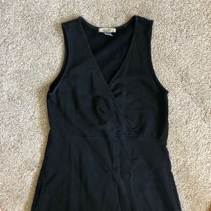 Prairie Underground black fitted A-line dress